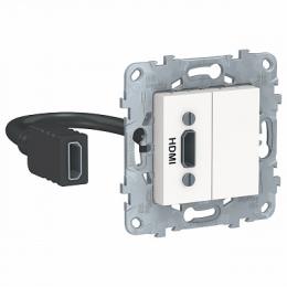 Изображение продукта Розетка компьютерная HDMI Schneider Electric Unica New 